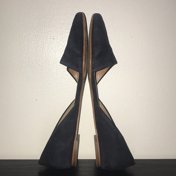 Zoe suede d’Orsay flats - Picture 2 of 5